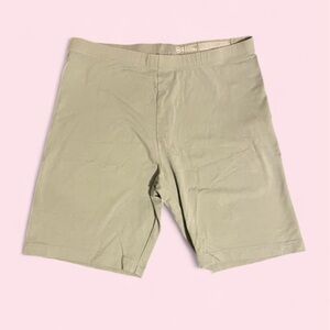 wonder nation Stretch Shorts — Sage Green